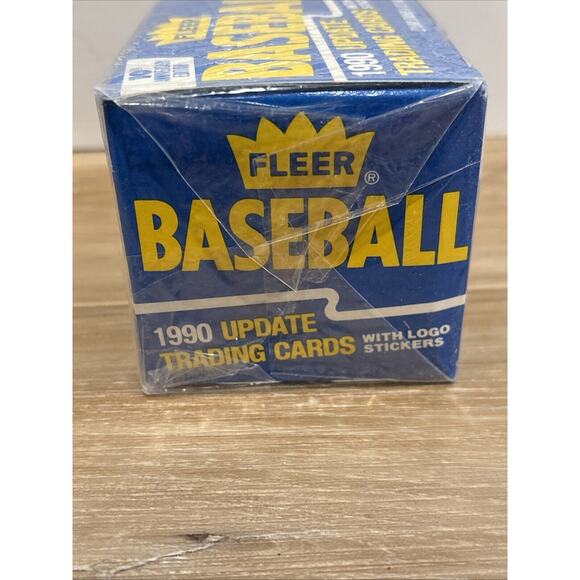 1990 Fleer Update Baseball Complete Set Factory Sealed Box 132 Cards 22 Stickers - Picture 3 of 4